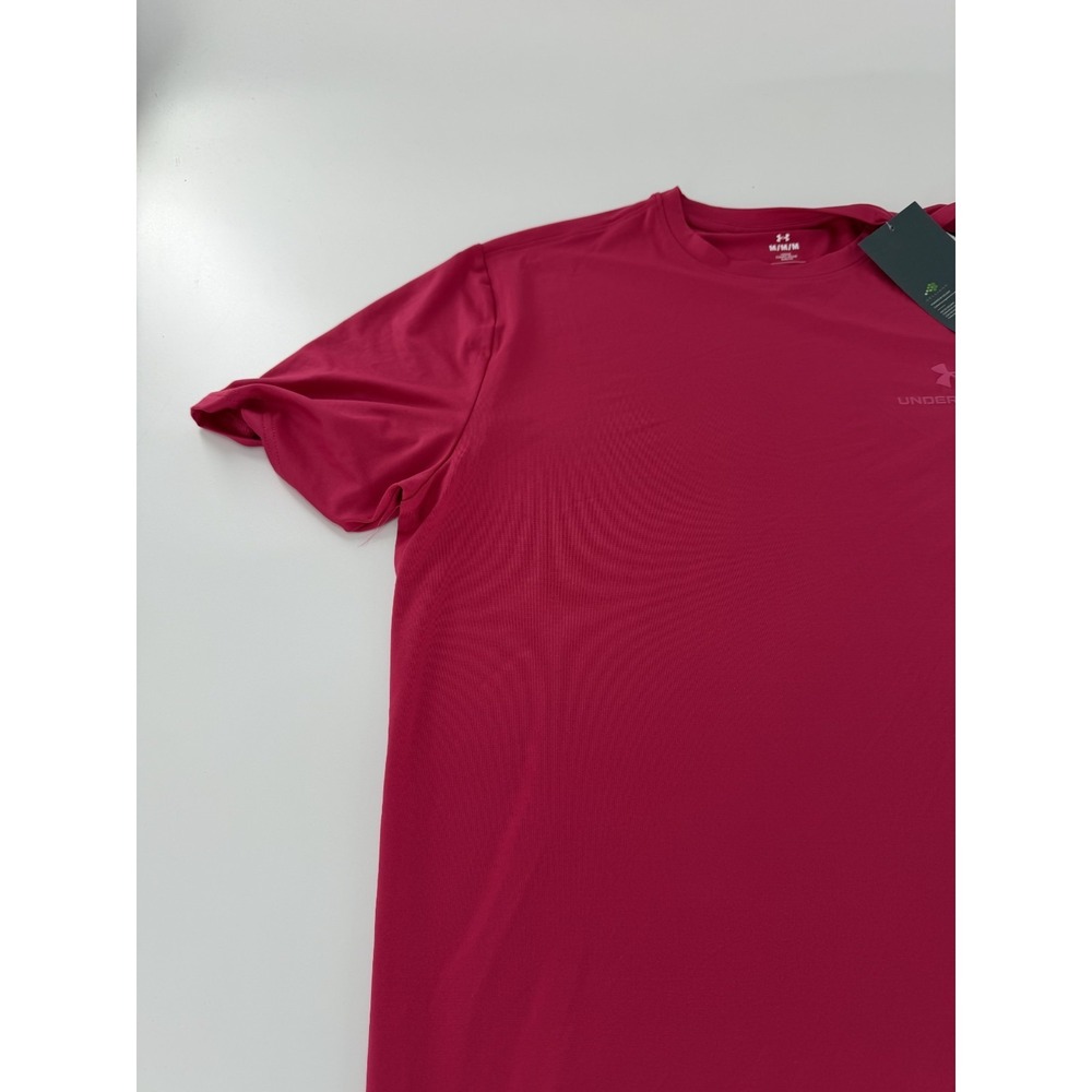 Under Armour Mens Vanish Rush Energy Shirt SZ S Shaded Fuchsia 1383973-681 NEW - Picture 9 of 9
